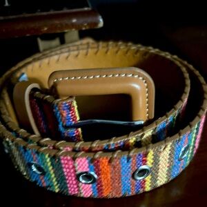NWT rainbow belt. Fits up to size 29 waist.